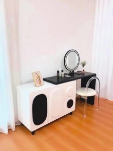 Modern Minimalist Dressing Table escopic Cabinet Makeup Table Bedroom Vanity Table
