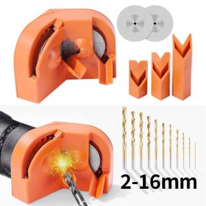 2-16mm Electric Drill Bit Sharpener Diamond Grinding Blade Wear Resistant Multipurpose Blade Sharpening Tool