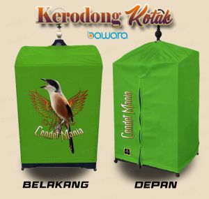 Kerodong Krodong Sangkar Kotak Penutup Sangkar Kotak No 1 2 3 Kacer Cendet Kenari Single Knit Ketebalan Sedang
