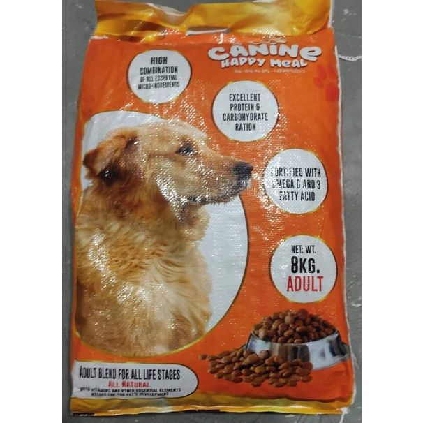 CANINE HAPPY MEAL NEW PACKAGING NICO DOG FOOD ALL LIFE STAGES ALL
