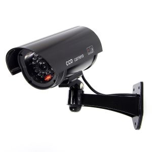 Dummy Fake Camera Bullet Dummy Waterproof Camera Red Flashing Led Dummy CCTV Security System