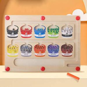 กระดานไม้แม่เหล็กเรียงสี (Color Sorting Magnetic Board) พัฒนาทักษะทางการเรียนรู้และการพัฒนาทักษะทางการสมาธิของเด็ก