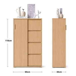 EURAKE Minimalist Cabinet Entryway Cabinet Cabinet For Entry Tableware Cabinet Bedroom Cabinet Home Side Cabinet