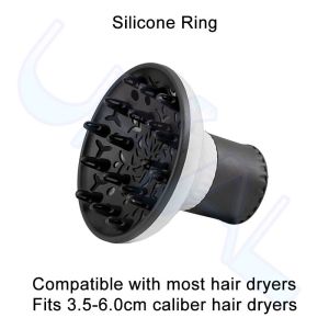Universal Hair Dryer Diffuser Adjustable Hair Diffuser Portable Hair Dryer Diffuser Attachment for Natural Wavy Curls