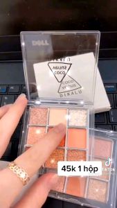 Korean Eyeshadow Pallete DIKALU COCO Venus Eyeshadow Murah Matte Eyeshadow Sunset