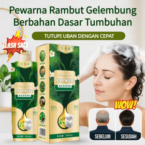 Krim Pewarna Rambut Berbusa Herbal Pewarna Rambut Penutup Uban 100% Ekstrak Tumbuhan Aman untuk Kulit Kepala Hitam Cokelat Cokelat Tua Pewarna Rambut Sehat