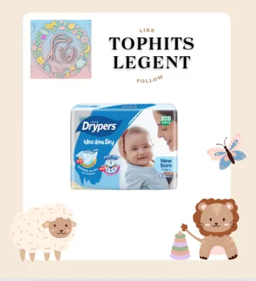Drypers Wee Wee Dry Newborn 60pcs