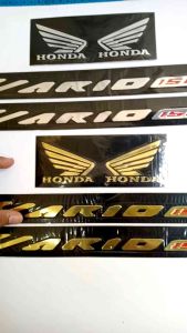 STIKER EMBLEM EMBOS HONDA VARIO 150 KUALITAS TERBAIK