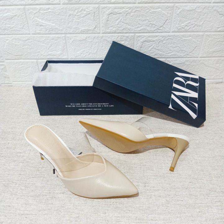 COD ZS01226 SEPATU HEELS ZARA ZRA IMPORT Lazada Indonesia