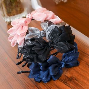 REEBO Floral Big Bow Lace Hair Accessories Hair Band Head Band Hair Hoop