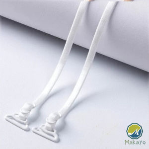 1คู่ ชุดชั้นใน สายรัดบรา สายรัดไหล่ 0.5 ซม. กว้าง ยืดหยุ่น ปรับได้ ไขว้ สบาย กันลื่น bra strap Makayo