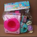 COD MAINAN MESIN CUCI LAUNDRY SET PLUS BONEKA / MAINAN LAUNDRY MAINAN ANAK BONEKA DAN MESIN CUCI SETRIKA. 