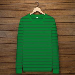 Sonclothing Kaos stripe pria salur garis garis lengan panjang | kaos distro belang belang
