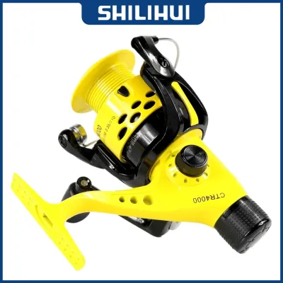 YUMOSHI Reel Pancing Murah 12BB 5.5:1 Fishing Reel Lightweight Plastic Spinning Reel Surf Fishing Gear Tackle CTR 1000 2000 3000 4000 5000 6000 7000