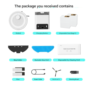 Lefant M2 Pro Robot Vacuum Cleaner 6000pa Suction Smart Mapping and mop Long Battery App Control