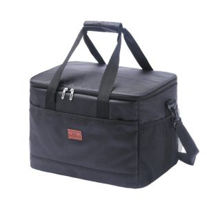 BLACKON Collapsible Insulated Lunch Bag Leak-proof Sealed Food Thermo Bag Convenient Large Capacity Picnic Cooler Bag for Outdoor Travel Camping