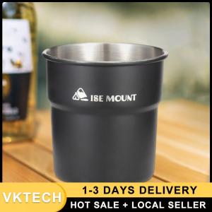 Stainless Steel Beer Wine Cups Portable Tea Coffee Milk Mug Stackable Lightweight for Travel Hiking Backpacking
