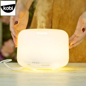 Máy xông tinh dầu Bạch Tuyết tặng 1 chai tinh dầu Cam ngọt Kobi nguyên chất 5ml giúp khử mùi làm thơm phòng thanh lọc không khí hàng chính hãng