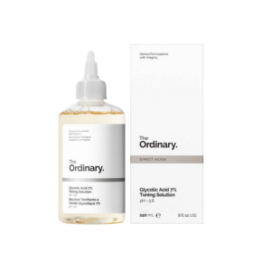 [Authentic Product]The Ordinary Glycolic Acid 7% Exfoliating Toner Acne Care Smooth (240ml) Aha 30% + Bha 2% Peeling Solution (30ml)Improve Acne And Closed Pores Improving Blackheads Brighten And Lighten E Marks