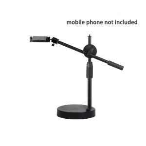 READY STOCK Mobile phone live stand LED fill light video recording desktop still life calligraphy and painting food overlooking