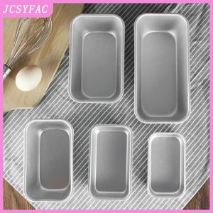 JCSYFAC 1Pc Square Box Mold Baking Tool Aluminum Alloy Non-Stick Bread Cheese Cake Toast Pan DIY Kitchen Baking Cake Mold