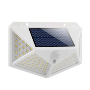 100 LED Solar Light Wall Light PIR Motion Sensor Waterproof Outdoor Lighting Garden Lamp Decoration Porch Lights