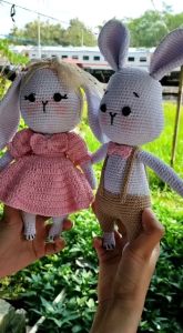 [termurah]Amigurumi Wedding Rabbit