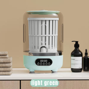 3L Wireless Washing Machine For Underwear Socks With Blue light antibacterial / Washing+Rinsing+Spin-drying /Rechargeable Mini Underwear Washer