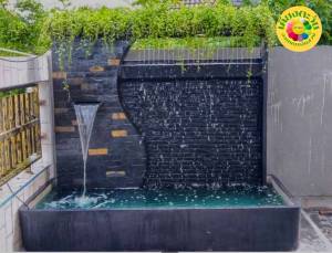 ม่านน้ำตกน้ำตกหน้าบ้านน้ำตกฮวงจุ้ยน้ำพุราคาโรงงานดีไซด์เก๋สไตล์โมเดิร์นไม่เหมือนใครวางจุดไหนก็สวยงาม