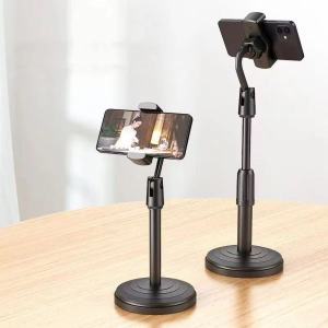 Retractable Phone Stand - 360° Adjustable for Live/Video/TikTok Online Class Work (Universal for All Phones) - Foldable & Portable