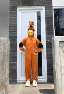 Baju Pentas Lomba Kostum Anak Setelan Karakter Maskot Anjing Scooby Doo Costume Outfit