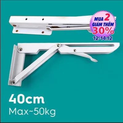 Bộ bản lề gập treo tường a2 40cm chịu tải 50kg kimkhihanoi