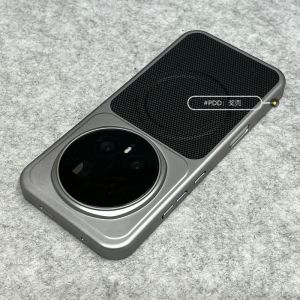 Case For Honor Magic 8 Pro Case For Grid PU Leather Pattern Electroplated PC Hard Phone Cover Dustproof Bumper