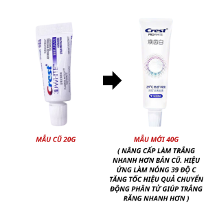 Kem đánh răng Crest Crest Hoa Anh Đào Quả Đào Quả bưởi 85g 120g - Hương thơm lãng mạn trắng răng