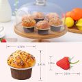 Fake Cupcakes, Artificial Cupcakes for Display, Realistic Fake Food, Artificial Cake Fake Desserts Pastries for Decoration, Decorative Faux Cakes Set C 6 Pack. 