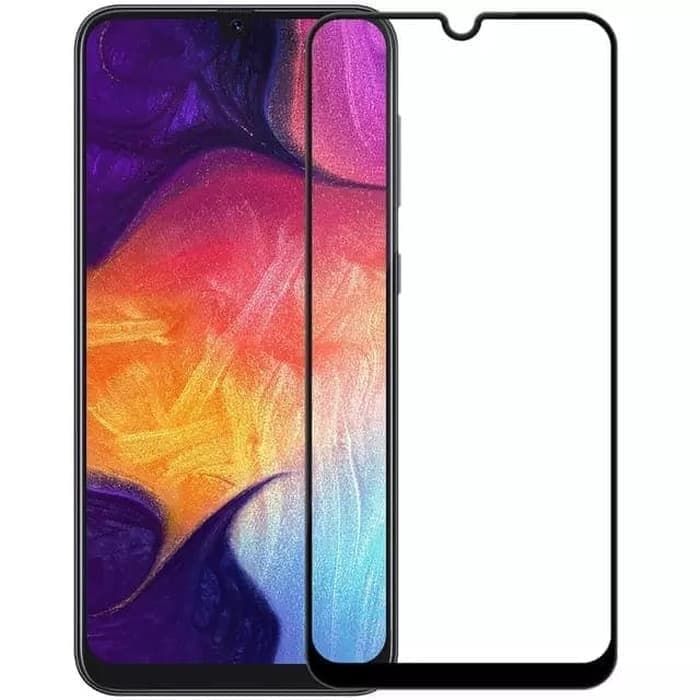 TEMPERED GLASS FULL SAMSUNG A50/A50S 9D/11D FULL COVER SCREEN