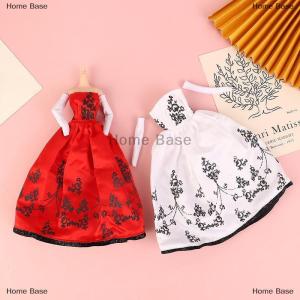 [COD] Home Base ชุดตุ๊กตาเจ้าหญิงชุดเดรสสำหรับงานเลี้ยงชุดเดรสผ้าโปร่งปักลายสำหรับตุ๊กตาขนาด11นิ้ว