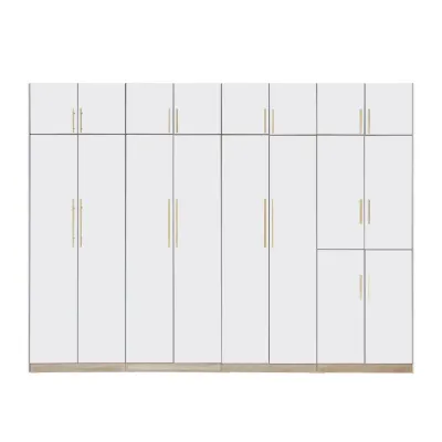 Living Mall Islah Series Customizable Modular Wardrobe With Top 2-Door up to 8-Door in 6 Colours