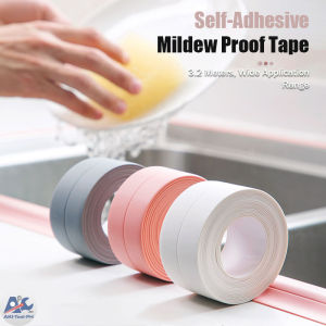 Self-Adhesive Waterproof Mildew Proof Sealing Tape Kitchen Bathroom Sink Gap Caulk Strip