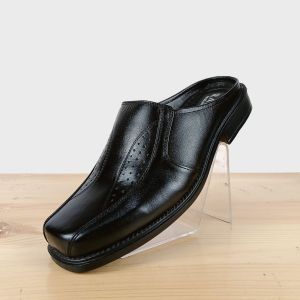 Sepatu Sandal Pria Kulit  Rasheda VL 05 Selop Tutong Bustong Big Size