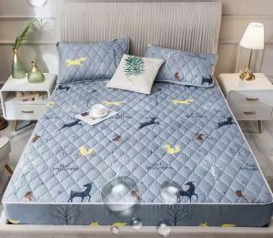 🔥🔥🔥【Ready Stock 】Cadar Kalis Air Waterproof Mattress Protector Fitted Bedsheet CADAR TILAQueen/King Size
