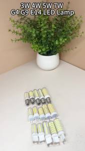 10PCS G4 G9 E14 Ceramics LED Corn Bulbs 5W 8W 12W 220V 240V Capsule Crystal Lights Lamp 2700K Warm White 6500K Cool White