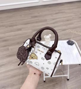 [TẶNG MÓC TREO] Túi trống mini nữ xách tay đeo chéo in họa tiết thời trang Thanhthushop68 023