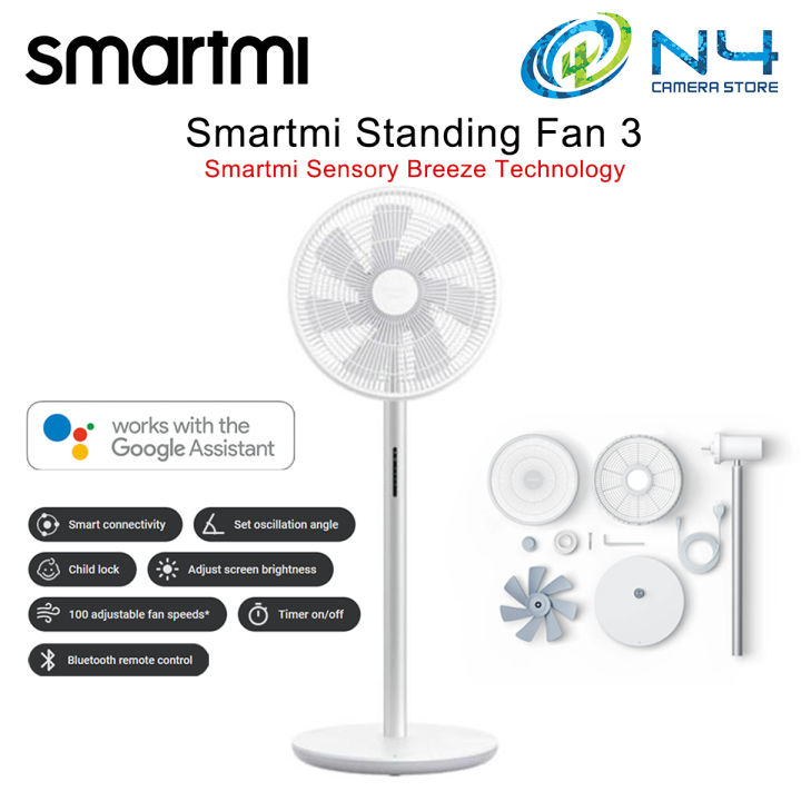 Smartmi Standing Fan 3 Stand Fan 3 Stand Fan Natural Wind English Set ...