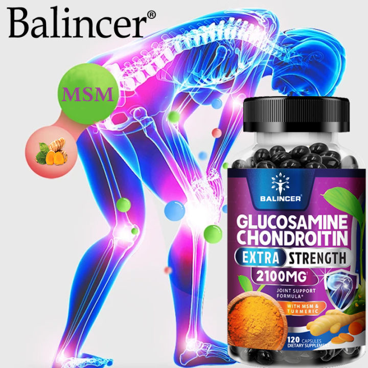 Glucosamine Chondroitin MSM Turmeric Boswellia Joint Support