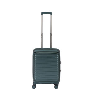 CROSSING INVI Expandable Luggage With Front & Middle Access | Dual Opening 30% More Space Airtag Pocket Anti Theft Light