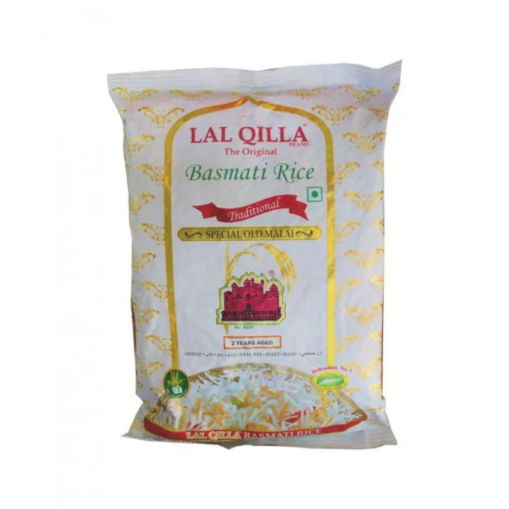 Gạo Ấn Độ Basmati Lal Qilla 1kg dành cho người tiểu đường, giảm cân