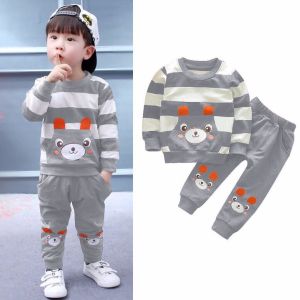 Baju Stelan Anak-Anak 1-4 Tahun Kiddy Bear Kidz Kekinian 2024 dari Kaleena Fashion