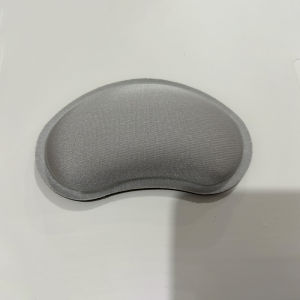 ZIFRIEND คีย์บอร์ดเพื่อสุขภาพ1ชิ้นที่รองรับเพื่อพักข้อมือโฟมจำรูปสีขาว/สีดำ