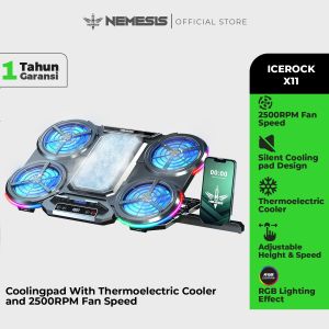 Coolingpad Thermoelectric Cooler RGB with Digital Display ICEROCK X11